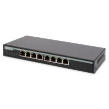 Digitus 8-Port Gigabit Desktop PoE Switch 10/100/1000 Mbps