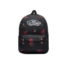 Vans Old Skool Classic Rucksack – Schwarz mit Rosen, 22 l
