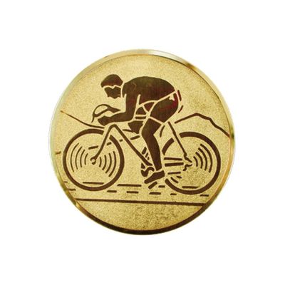 Aluminiumaufkleber – Radfahrer