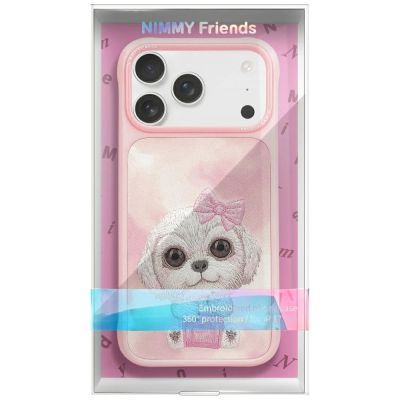 2. Nimmy Big Eyed Pet 2.0 Hundehülle für iPhone 17, Pink