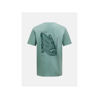 2. PEAK PERFORMANCE M Explore Grafik-T-Shirt, grün