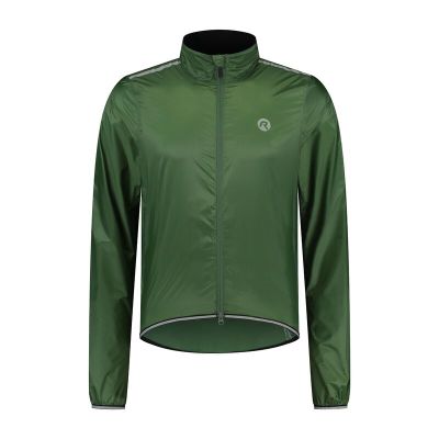 Rogelli ESSENTIAL Regenjacke grün XL