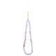7. Guess IML Flowers Pearl Strap MagSafe Hülle für iPhone 18 Pro Max / 17 Pro Max – lila