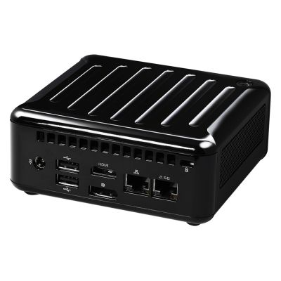 3. Asrock 4x4 BOX-5400U PC-Gehäuse, 0,6 l, Schwarz, FP6, 2,6 GHz