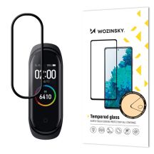 Wozinsky Super Durable Glass Vollkleber Glasfolie Vollbild Mit Rahmen Case Friendly Xiaomi Mi Band 4 / Mi Band 3 Transparent