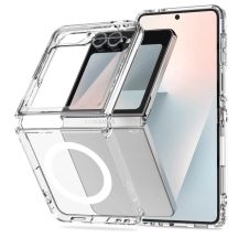 Tech-Protect FlexAir Hybrid MagSafe Case für Samsung Galaxy Z Flip 6 / 7 FE - Transparent