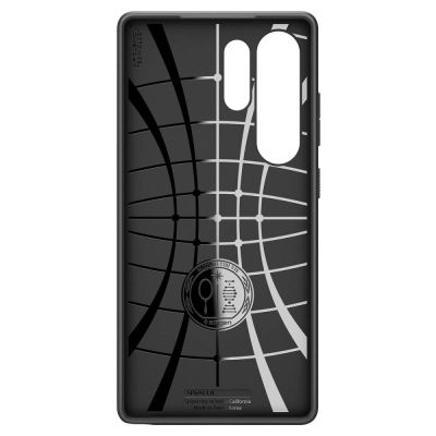 3. Spigen Liquid Air Hülle für Samsung Galaxy S25 Ultra – Schwarz