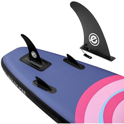 15. SET - ENERO AUFBLASBARES SUP-BOARD 320x81x15CM LILA