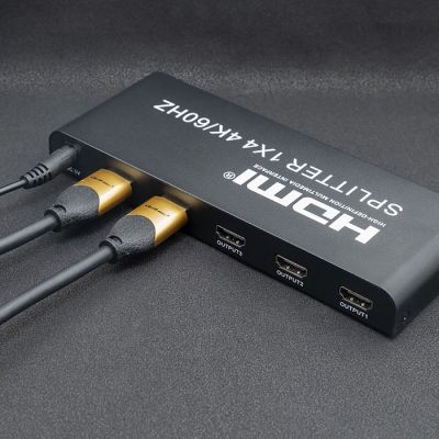 3. QOLTEC Splitter 4xHDMI 4Kx2K | 6GB/s | 60Hz