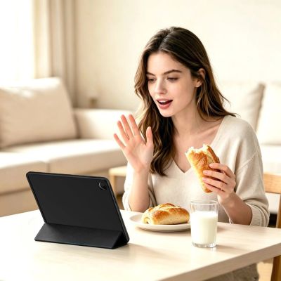7. Tech-Protect SmartCase Stifthülle für Xiaomi Redmi Pad 2 9,7" - Schwarz