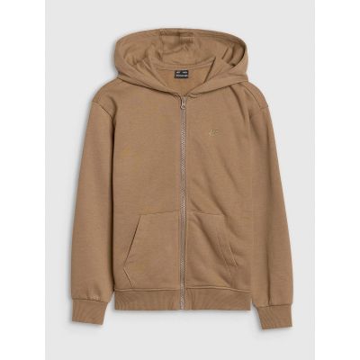 6. Mädchen-Sweatshirt mit Kapuze, 4F Junior 4FJRAW24TSWSF1830-83S