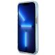 5. Guess Gold Outline Translucent MagSafe Hülle für iPhone 13 Pro / iPhone 13 – Blau