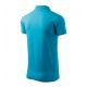 3. Malfini Single J. M MLI-20244 Türkises Poloshirt