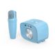myFirst Voice 2 - Karaoke-Set für Kinder - Mikrofon und drahtloser Lautsprecher mit Klangveränderungseffekten (blau)