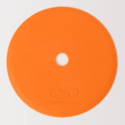 3. Flache Spielfeldmarkierungen - rund 15 cm - 6x grün 6x orange SMJ sport ZPO-OG