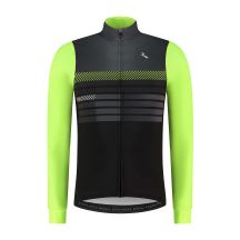 Rogelli STRYDE langes T-Shirt schwarz-fluoreszierend M