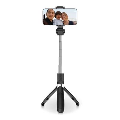 13. Tech-Protect L01S Bluetooth-Selfie-Stick mit Stativ bis 70 cm – Schwarz