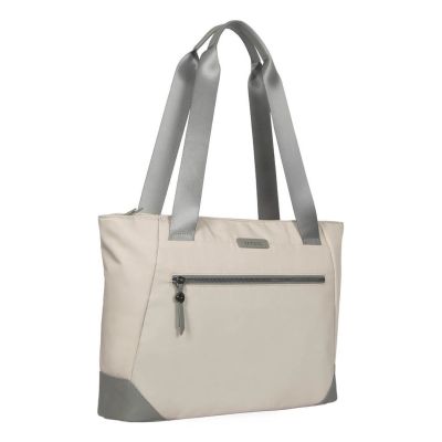 3. Targus Avila Umhängetasche für 15–16" im französischen Eichenlook, mit Schulterriemen, wasserdicht