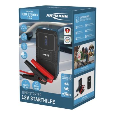 5. ANSMANN 10.0 Akku-Starter-Taschenlampe Powerbank 37Wh 12V