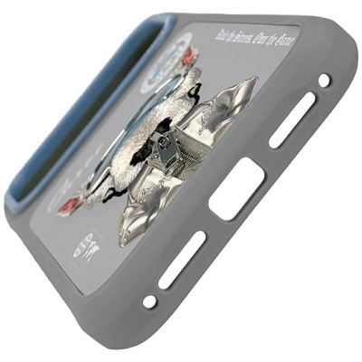 5. Nimmy Cool&Cute 2.0 Nag Hülle für iPhone 17 Pro - Grau