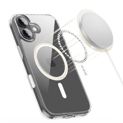 3. Tech-Protect Flexair Hybrid CC MagSafe Hülle für iPhone 17 - Transparent