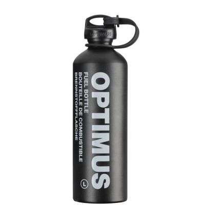 Optimus 8021022 Campingkocher-Zubehör 1L 251g Aluminium Schwarze Brennstoffflasche