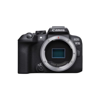 Gehäuse für spiegellose Kameras der Canon EOS R10, 24,2 MP CMOS-Sensor, 6000 x 4000 Pixel, Schwarz