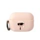 Karl Lagerfeld KLAP2RUNIKP AirPods Pro 2 Hülle pink/pink Silikon Karl Head 3D