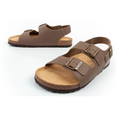 8. Bio Bio Herren-Sandalen mit anatomisch geformtem Fußbett aus echtem Leder