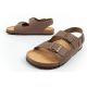 8. Bio Bio Herren-Sandalen mit anatomisch geformtem Fußbett aus echtem Leder