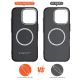 5. Tech-Protect Ion Carbon MagSafe Case für iPhone 16 Pro Max - Schwarz/Grau