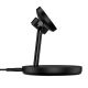 3. Baseus Swan induktives Ladegerät (MagSafe kompatibel) Ständer für iPhone, Apple Watch, AirPods + USB-C Kabel 1m schwarz (WXTE000101)