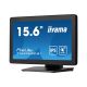 Monitor IIYAMA T1633MSC-B1 15,6 Zoll PCAP Full HD Rahmenloser 10P-Touchscreen 385 cd/m² HDMI DP USB-Schnittstelle HUB 2x2.0 Lautsprecher
