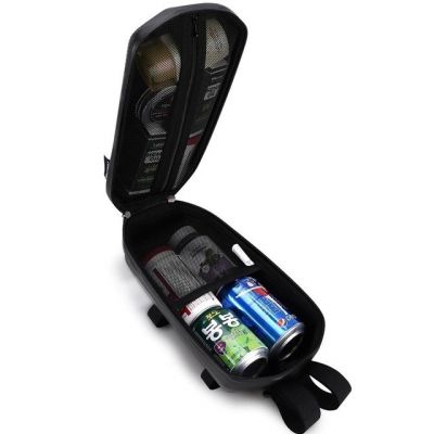 9. Wozinsky wasserdichte Lenkertasche für den Scooter, Scooter-Tasche, 4 l, schwarz (WSB2BK)