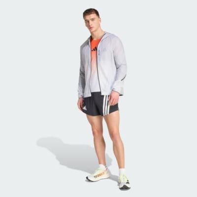 9. Laufjacke adidas TERREX Xperior CLIMA365 Light Windweave Jacket – black/white, Größe: XL