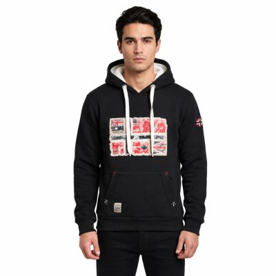 5. Herren-Sweatshirt Geographical Norway GPEPE 2 MEN 100 EO BS2 (WT1874H/GN-BLACK)