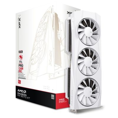 5. Grafikkarte XFX Quicksilver RX 9070XT White Gam 16G