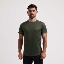 Rogelli Werbe-T-Shirt, Armeegrün, Größe 2XL