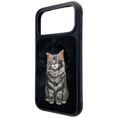 2. Nimmy Lucky Fashion Cat MagSafe Hülle für iPhone 18 Pro / 17 Pro - Schwarz