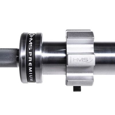 7. Olympiastange 20 kg / 2200 mm mit Klemmbacken HMS GO901