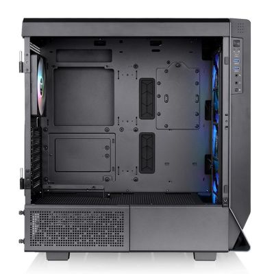 3. THERMALTAKE CERES 500 ARGB*4 TEMPERED GLASS - SCHWARZ CA-1X5-00M1WN-00