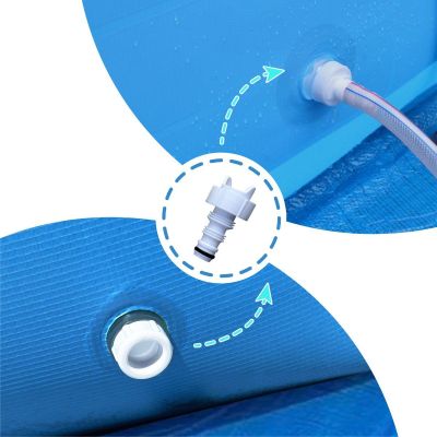 9. Ovaler Rahmenpool 300 x 76 cm 17798