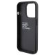 8. BMW Grip Stand Smooth & Perforated Hülle für iPhone 15 Pro – Schwarz