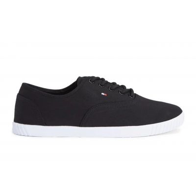 2. Tommy Hilfiger Canvas-Schnürsneaker W FW0FW07805BDS