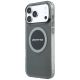 2. Mercedes AMG IML Transparent Bicolor Block MagSafe Hülle für iPhone 18 Pro Max / 17 Pro Max – Schwarz und Grau