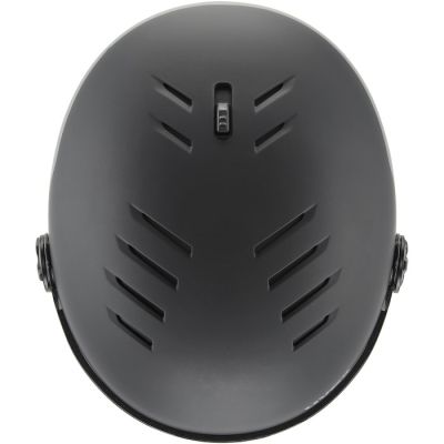 5. UVEX Wanted Visor pro V Skihelm, schwarz matt