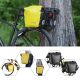 6. Rockbros AS-003-1Y wasserdichte Fahrradtasche mit Schultergurt, Vorder-/Hinterradbefestigung, 10–14 l – gelb
