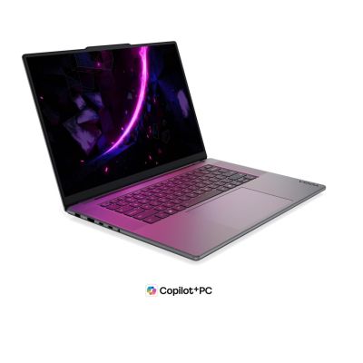 15. Lenovo Yoga Pro 9i Aura Edition 16IPH11 Ultra 7 356H 16" 2.8K OLED 500 nits glänzend 32 GB LPDDR5X-7467 SSD 512 GB GeForce RTX 5050 8 GB Wi-Fi 7 + BT Kamera 5,0 MP + IR 92,5 Wh W11 Pro Thunder Grey