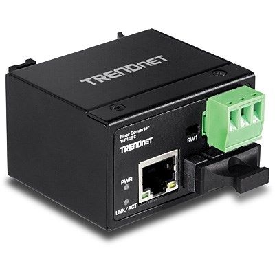 2. TRENDnet TI-F10SC Medienkonverter – Ethernet, Fast Ethernet – 10Base-T, 100Base-FX, 100Base-TX – RJ-45/SC-Multimode – bis zu 2 km – 1310 nm