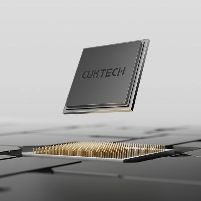 12. Cuktech CC903P 100W Kfz-Ladegerät mit Display und 70 cm langem, einziehbarem USB-C-Kabel – Grau